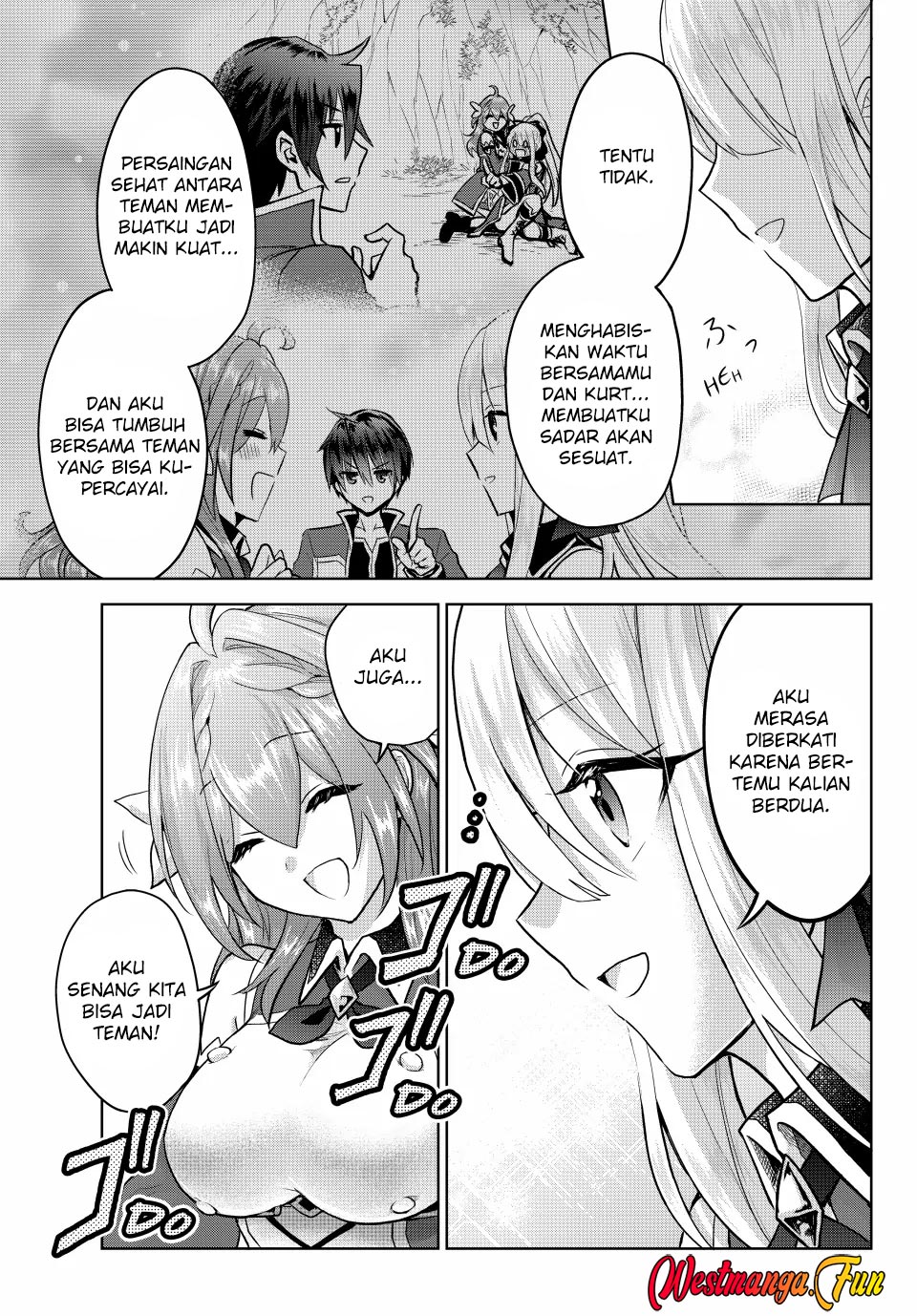 Nishuume Cheat no Tensei Madoushi 〜Saikyou ga 1000-nengo ni Tensei Shitara, Jinsei Yoyū Sugimashita〜 Chapter 12 Bahasa Inonesia page 10