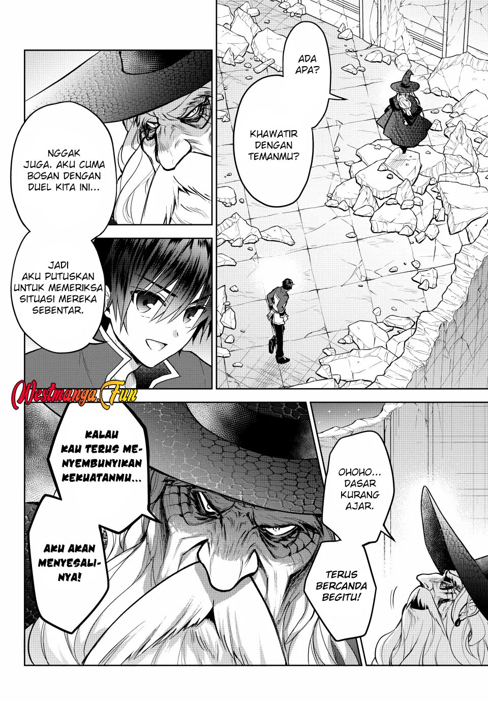 Nishuume Cheat no Tensei Madoushi 〜Saikyou ga 1000-nengo ni Tensei Shitara, Jinsei Yoyū Sugimashita〜 Chapter 12 Bahasa Inonesia page 16