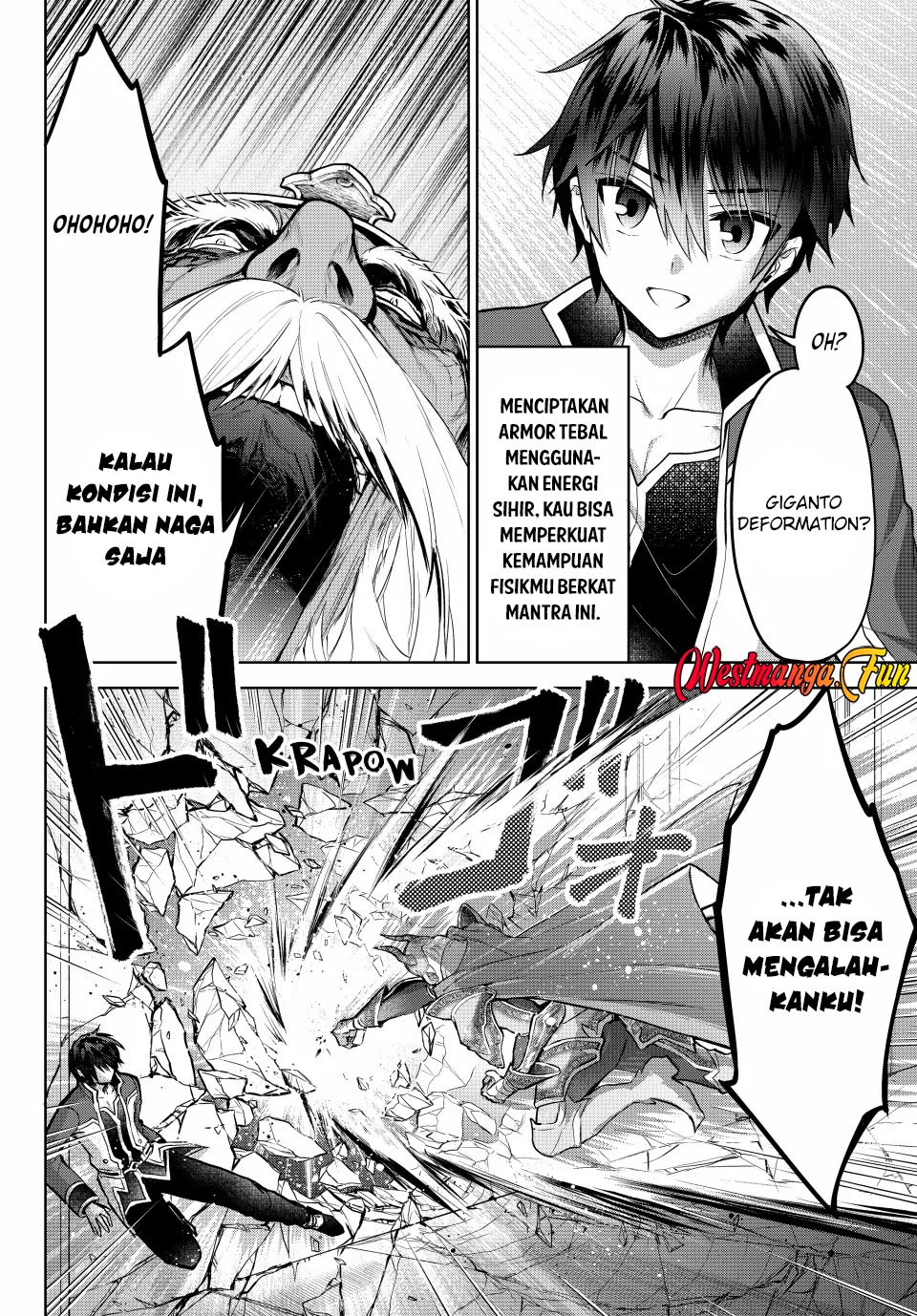 Nishuume Cheat no Tensei Madoushi 〜Saikyou ga 1000-nengo ni Tensei Shitara, Jinsei Yoyū Sugimashita〜 Chapter 12 Bahasa Inonesia page 19