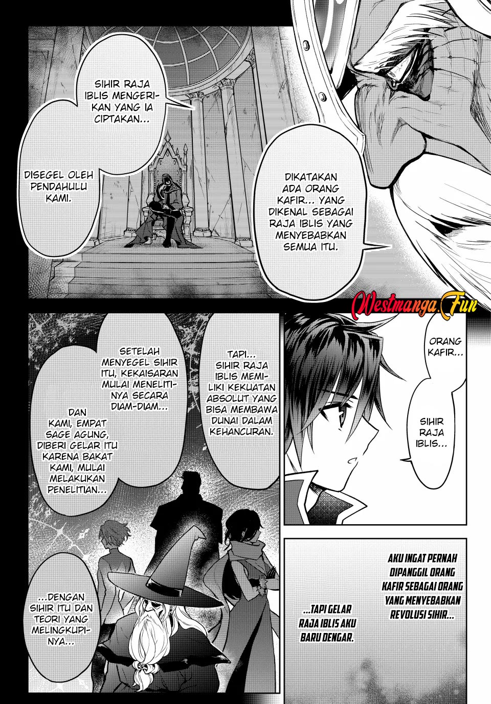 Nishuume Cheat no Tensei Madoushi 〜Saikyou ga 1000-nengo ni Tensei Shitara, Jinsei Yoyū Sugimashita〜 Chapter 12 Bahasa Inonesia page 22