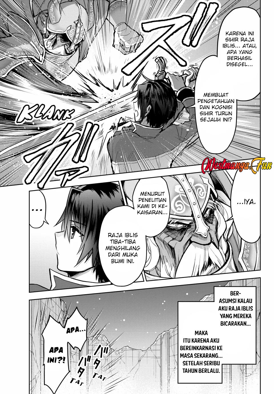 Nishuume Cheat no Tensei Madoushi 〜Saikyou ga 1000-nengo ni Tensei Shitara, Jinsei Yoyū Sugimashita〜 Chapter 12 Bahasa Inonesia page 26