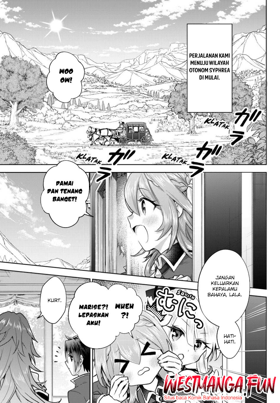 Nishuume Cheat no Tensei Madoushi 〜Saikyou ga 1000-nengo ni Tensei Shitara, Jinsei Yoyū Sugimashita〜 Chapter 13 Bahasa Inonesia page 1