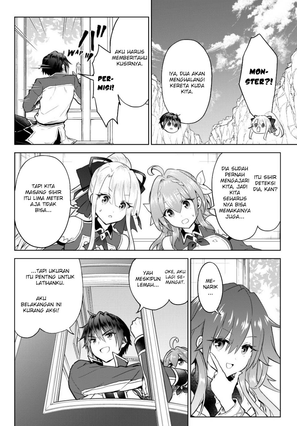 Nishuume Cheat no Tensei Madoushi 〜Saikyou ga 1000-nengo ni Tensei Shitara, Jinsei Yoyū Sugimashita〜 Chapter 13 Bahasa Inonesia page 7