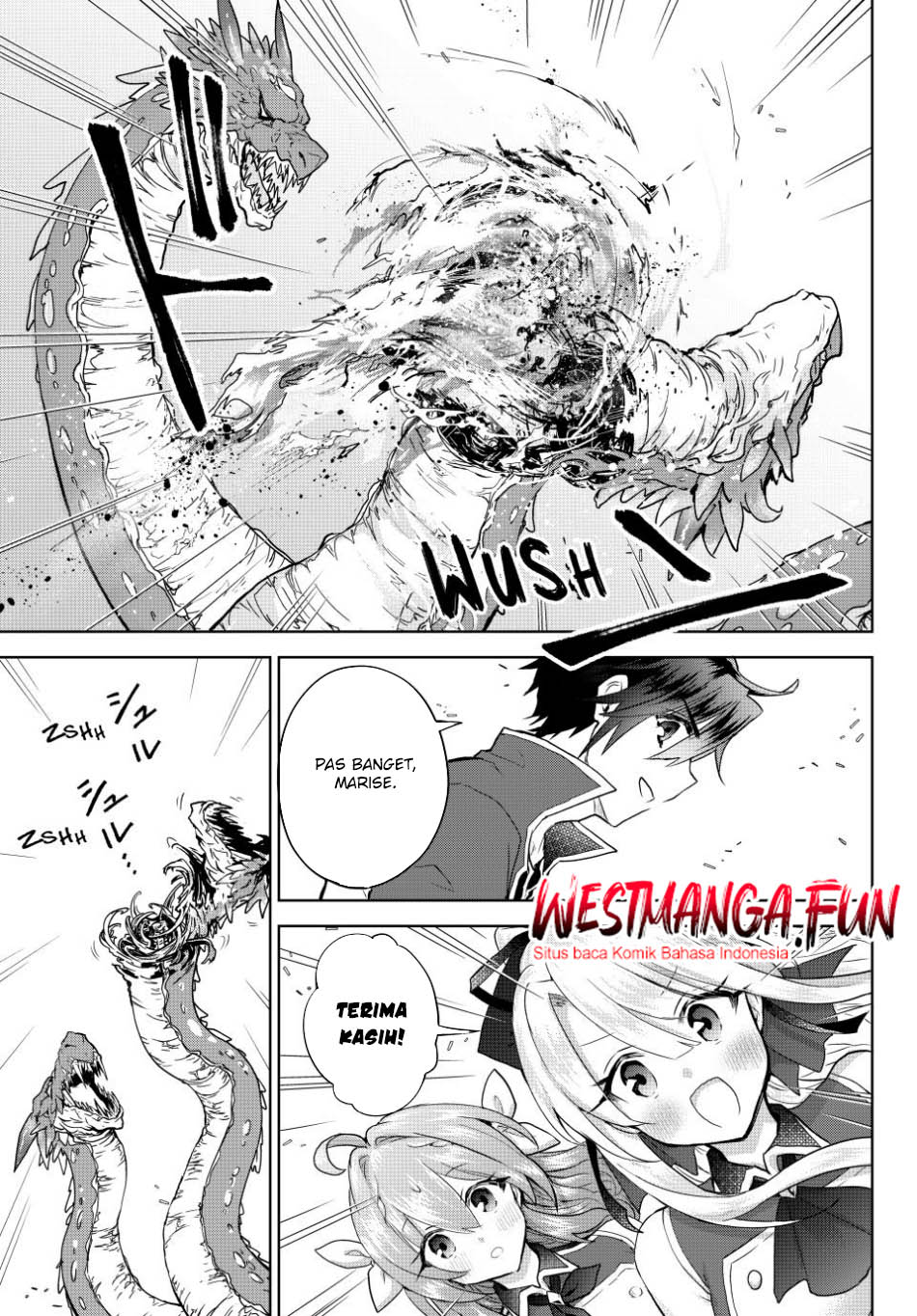 Nishuume Cheat no Tensei Madoushi 〜Saikyou ga 1000-nengo ni Tensei Shitara, Jinsei Yoyū Sugimashita〜 Chapter 13 Bahasa Inonesia page 10