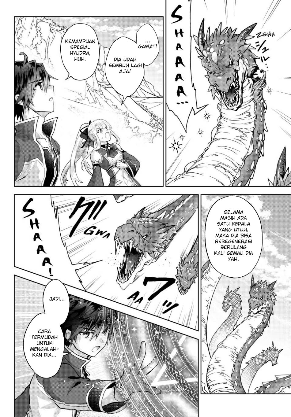 Nishuume Cheat no Tensei Madoushi 〜Saikyou ga 1000-nengo ni Tensei Shitara, Jinsei Yoyū Sugimashita〜 Chapter 13 Bahasa Inonesia page 11