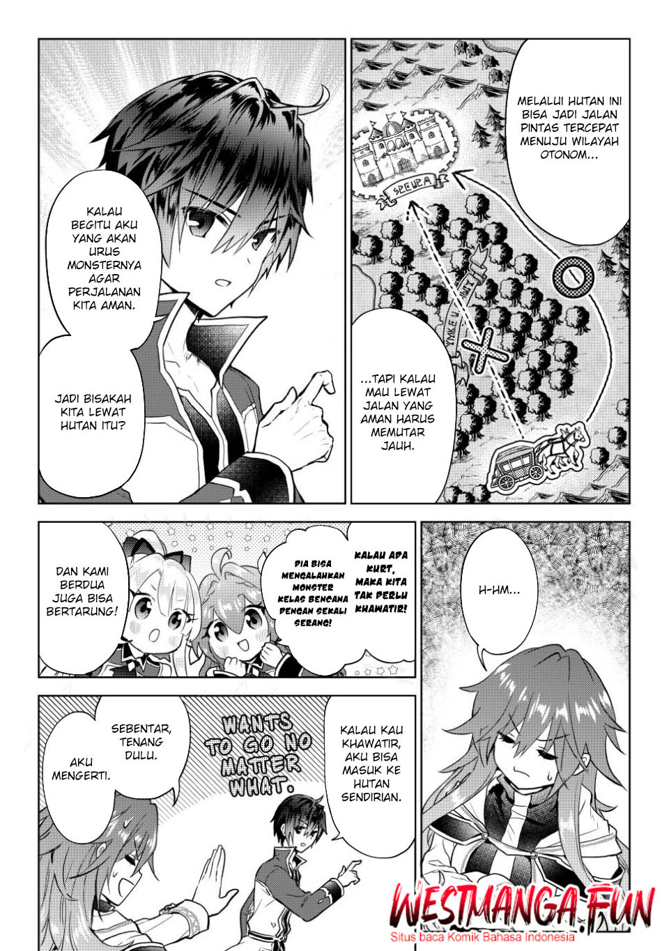 Nishuume Cheat no Tensei Madoushi 〜Saikyou ga 1000-nengo ni Tensei Shitara, Jinsei Yoyū Sugimashita〜 Chapter 13 Bahasa Inonesia page 16