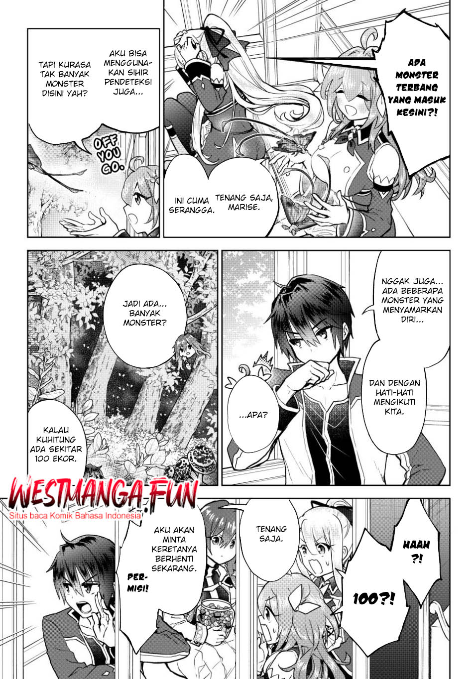 Nishuume Cheat no Tensei Madoushi 〜Saikyou ga 1000-nengo ni Tensei Shitara, Jinsei Yoyū Sugimashita〜 Chapter 13 Bahasa Inonesia page 19