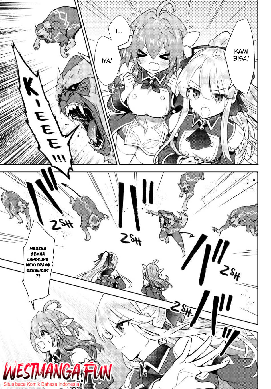 Nishuume Cheat no Tensei Madoushi 〜Saikyou ga 1000-nengo ni Tensei Shitara, Jinsei Yoyū Sugimashita〜 Chapter 13 Bahasa Inonesia page 21