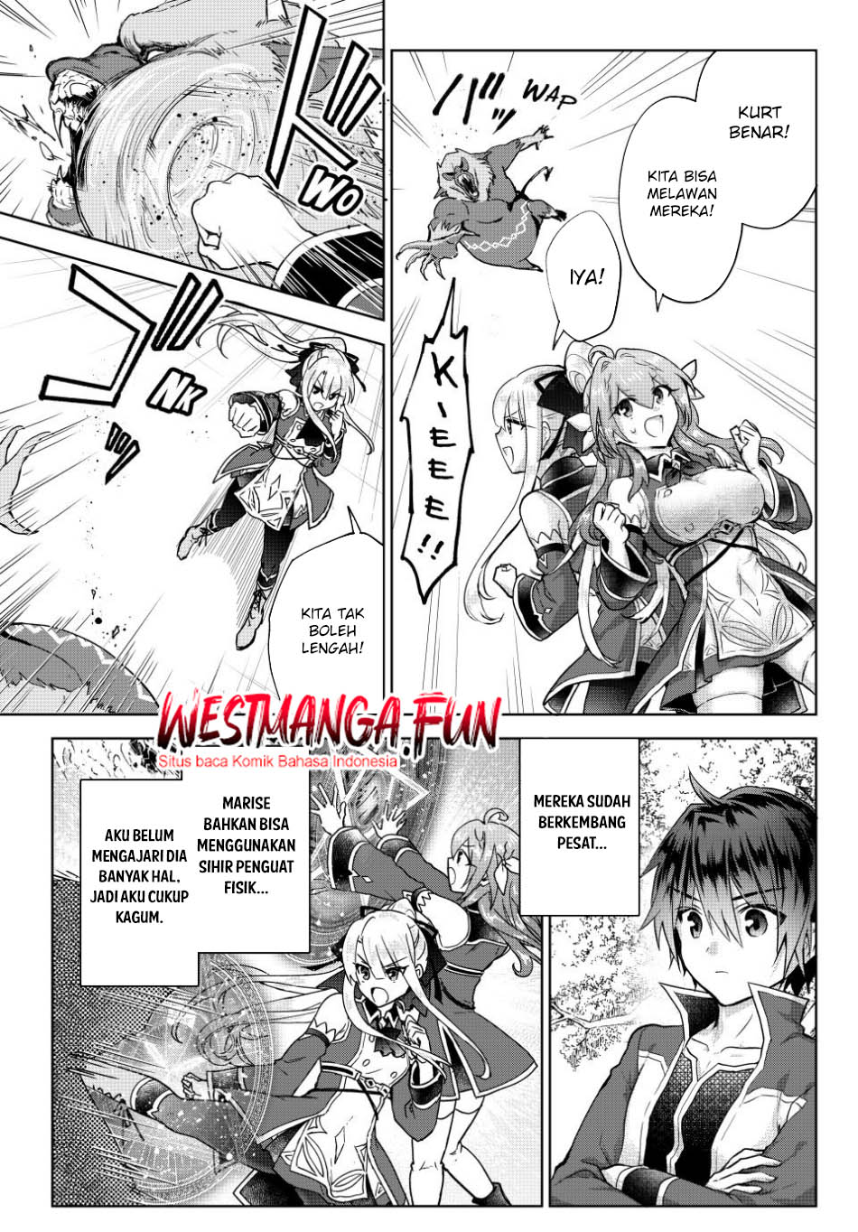 Nishuume Cheat no Tensei Madoushi 〜Saikyou ga 1000-nengo ni Tensei Shitara, Jinsei Yoyū Sugimashita〜 Chapter 13 Bahasa Inonesia page 23
