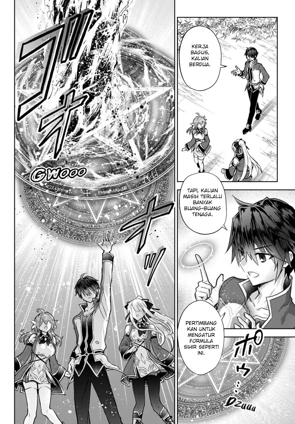 Nishuume Cheat no Tensei Madoushi 〜Saikyou ga 1000-nengo ni Tensei Shitara, Jinsei Yoyū Sugimashita〜 Chapter 13 Bahasa Inonesia page 24