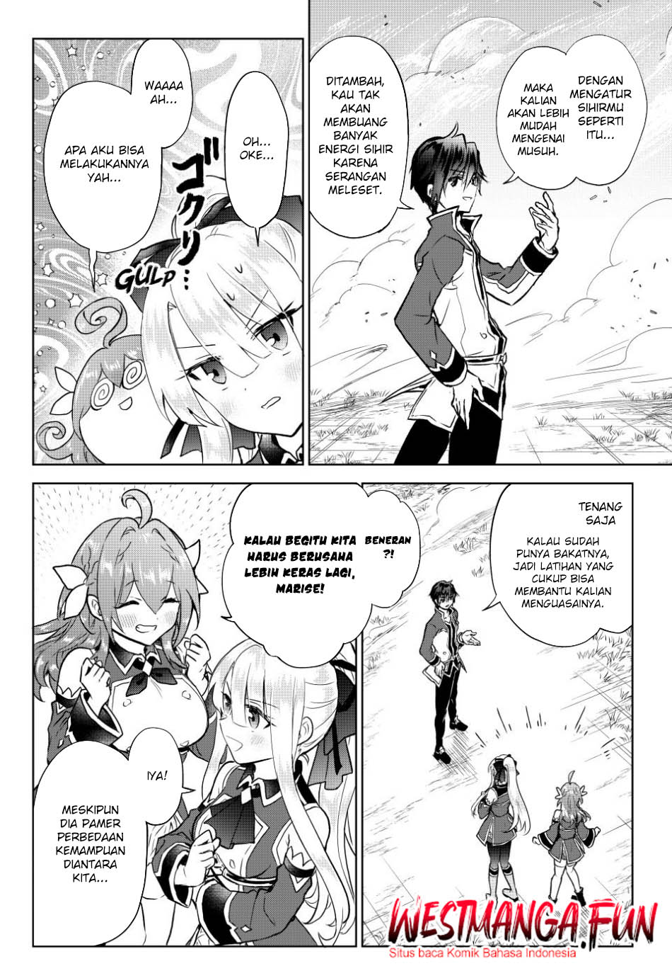 Nishuume Cheat no Tensei Madoushi 〜Saikyou ga 1000-nengo ni Tensei Shitara, Jinsei Yoyū Sugimashita〜 Chapter 13 Bahasa Inonesia page 26