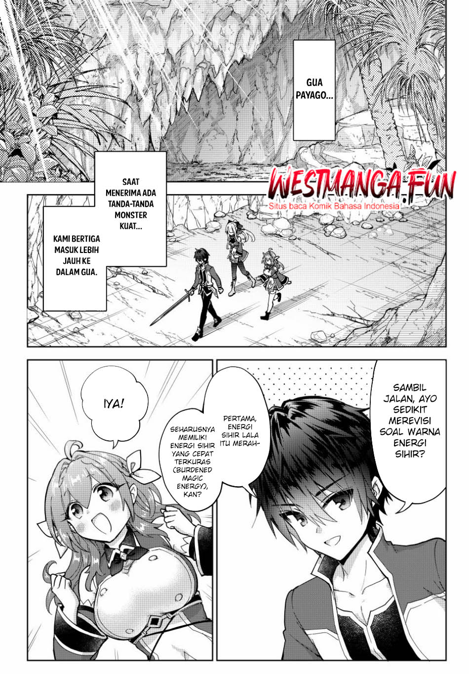 Nishuume Cheat no Tensei Madoushi 〜Saikyou ga 1000-nengo ni Tensei Shitara, Jinsei Yoyū Sugimashita〜 Chapter 16  Inonesia page 1