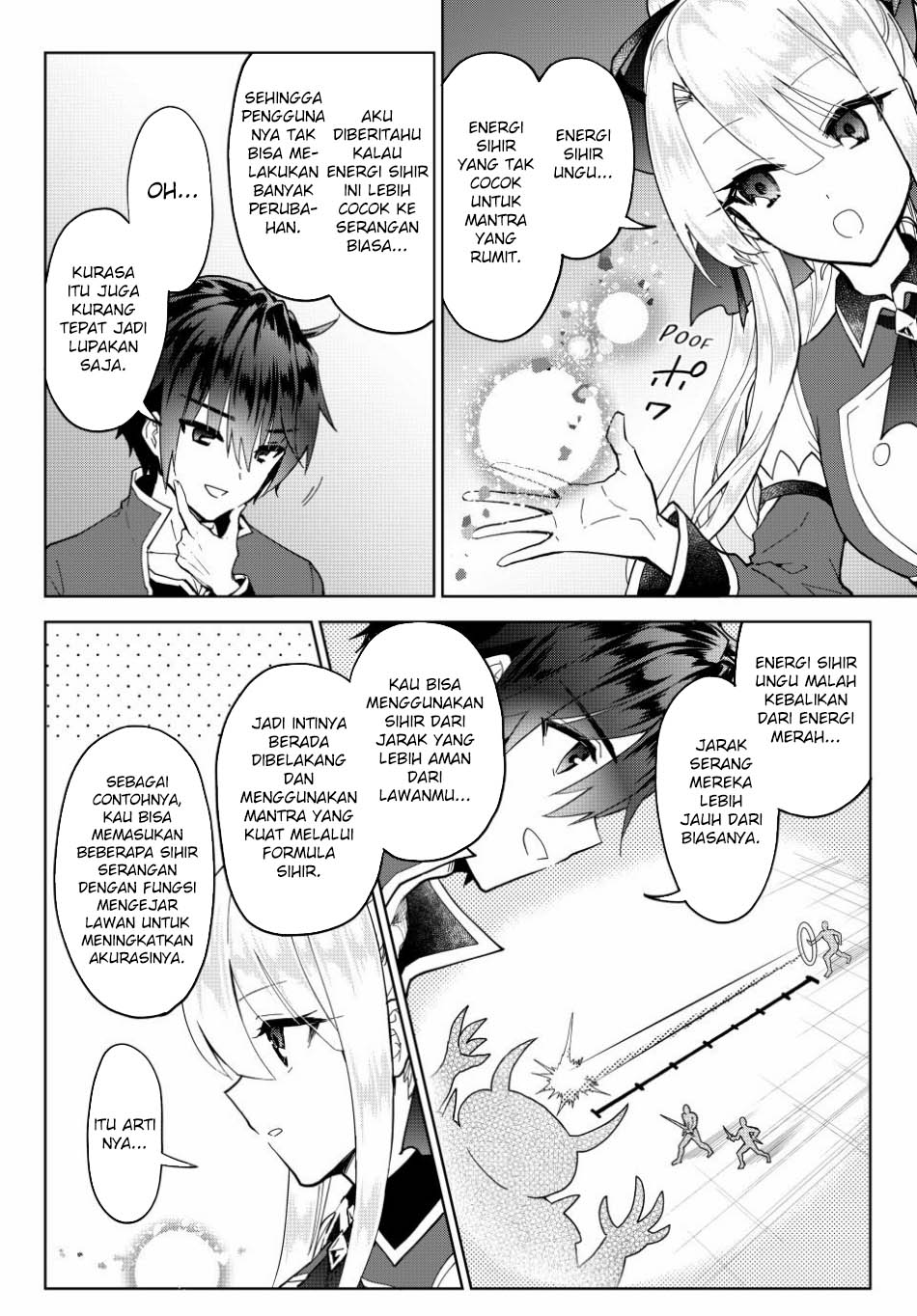 Nishuume Cheat no Tensei Madoushi 〜Saikyou ga 1000-nengo ni Tensei Shitara, Jinsei Yoyū Sugimashita〜 Chapter 16  Inonesia page 5