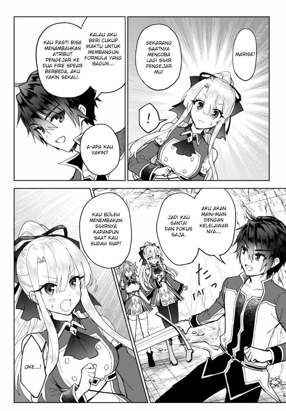 Nishuume Cheat no Tensei Madoushi 〜Saikyou ga 1000-nengo ni Tensei Shitara, Jinsei Yoyū Sugimashita〜 Chapter 16  Inonesia page 7