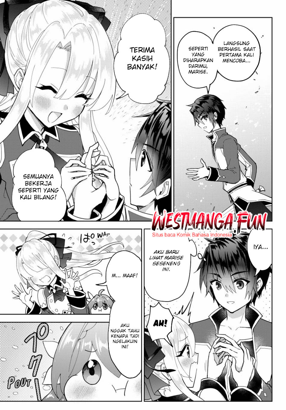 Nishuume Cheat no Tensei Madoushi 〜Saikyou ga 1000-nengo ni Tensei Shitara, Jinsei Yoyū Sugimashita〜 Chapter 16  Inonesia page 10