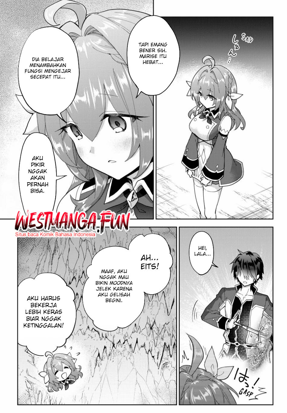 Nishuume Cheat no Tensei Madoushi 〜Saikyou ga 1000-nengo ni Tensei Shitara, Jinsei Yoyū Sugimashita〜 Chapter 16  Inonesia page 12