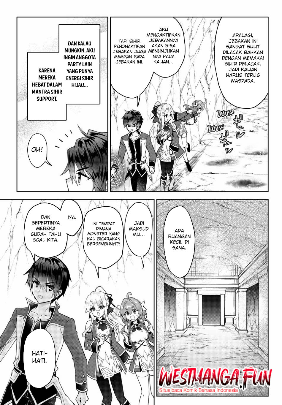 Nishuume Cheat no Tensei Madoushi 〜Saikyou ga 1000-nengo ni Tensei Shitara, Jinsei Yoyū Sugimashita〜 Chapter 16  Inonesia page 19