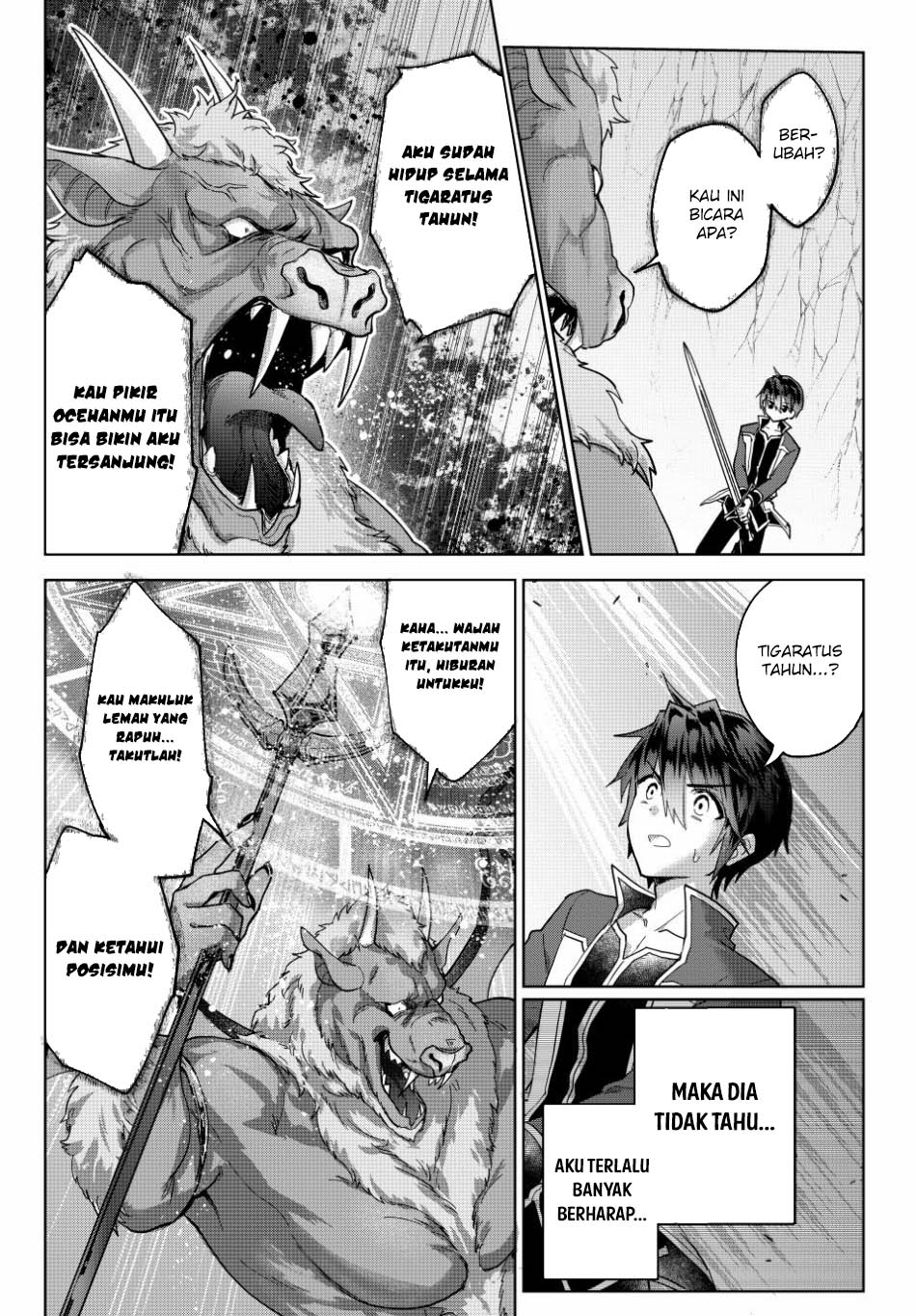 Nishuume Cheat no Tensei Madoushi 〜Saikyou ga 1000-nengo ni Tensei Shitara, Jinsei Yoyū Sugimashita〜 Chapter 16  Inonesia page 24