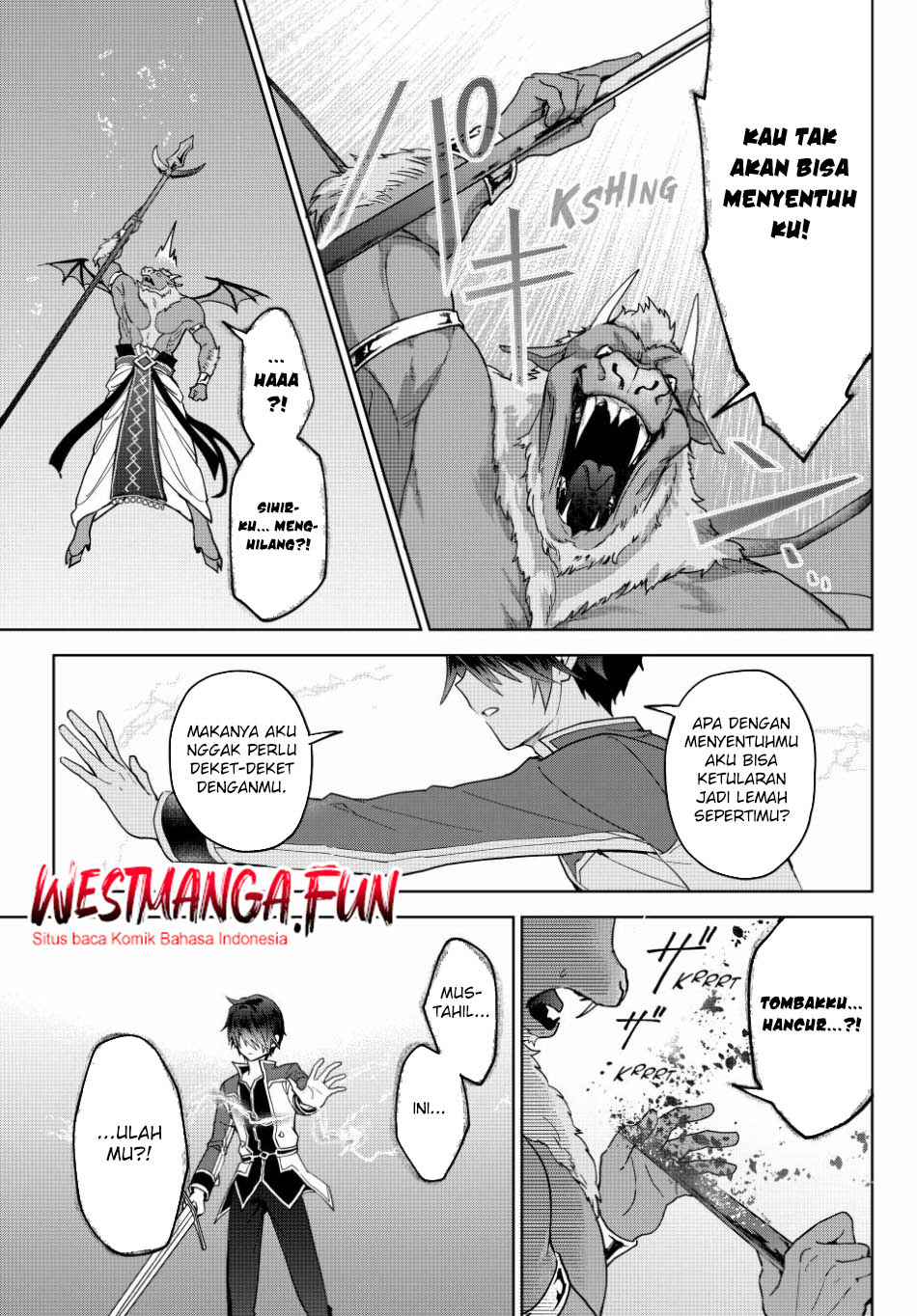 Nishuume Cheat no Tensei Madoushi 〜Saikyou ga 1000-nengo ni Tensei Shitara, Jinsei Yoyū Sugimashita〜 Chapter 16  Inonesia page 25