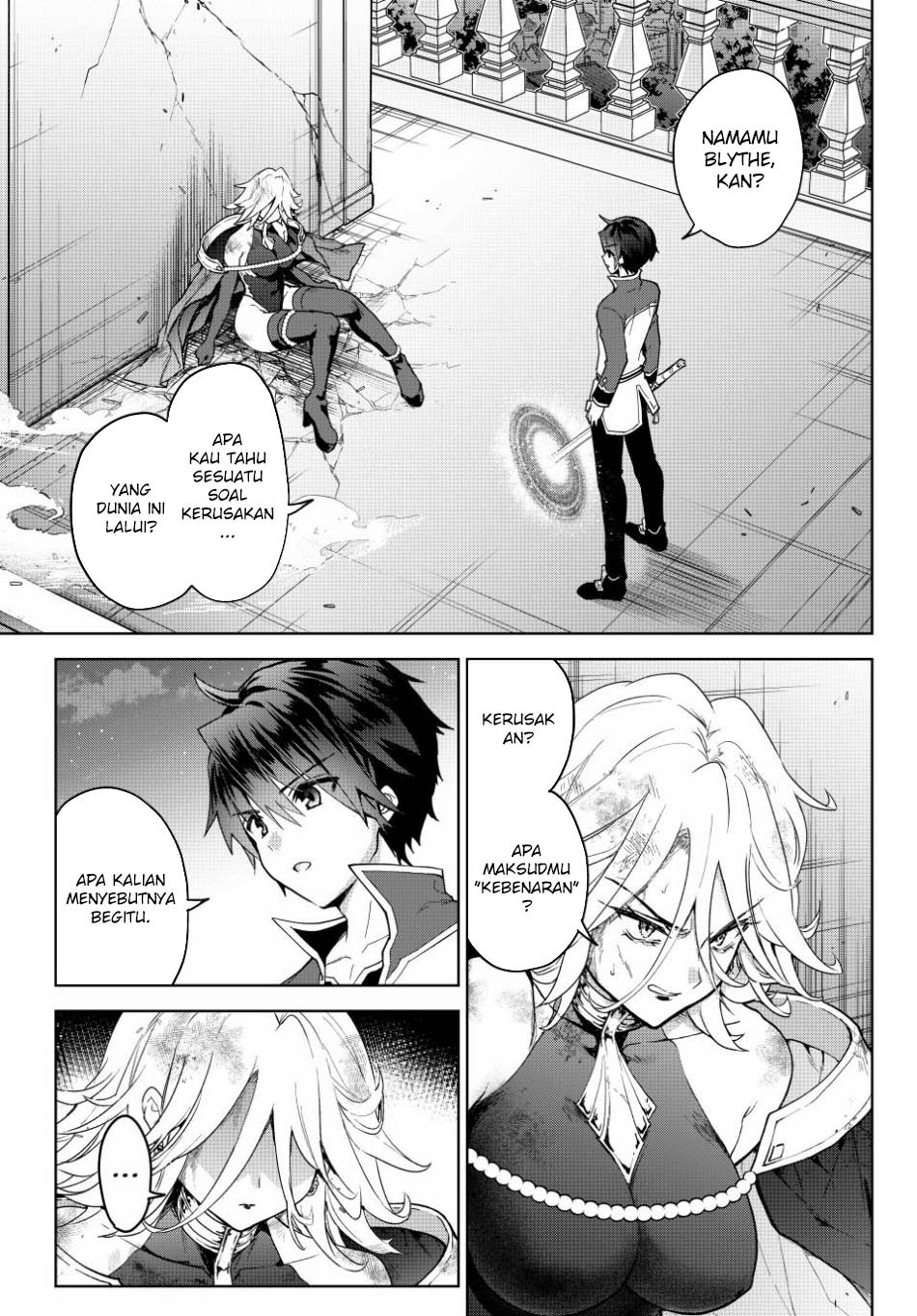 Nishuume Cheat no Tensei Madoushi 〜Saikyou ga 1000-nengo ni Tensei Shitara, Jinsei Yoyū Sugimashita〜 Chapter 19  Inonesia page 1