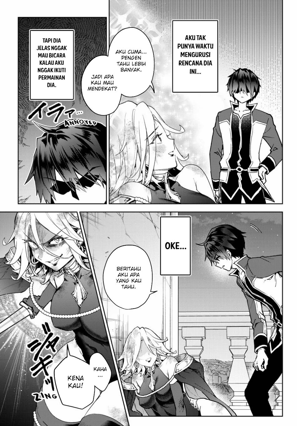 Nishuume Cheat no Tensei Madoushi 〜Saikyou ga 1000-nengo ni Tensei Shitara, Jinsei Yoyū Sugimashita〜 Chapter 19  Inonesia page 4