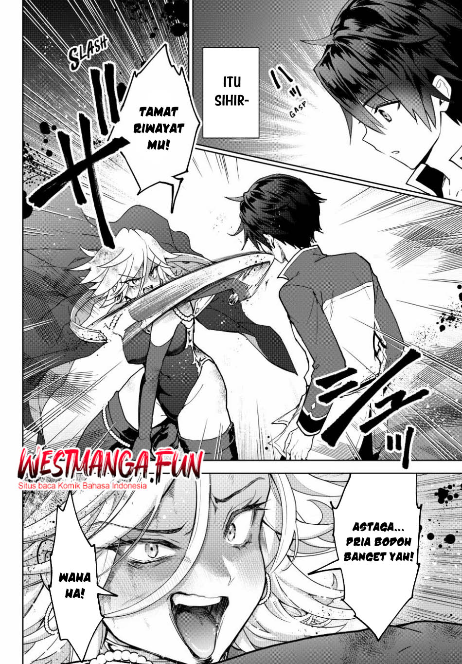 Nishuume Cheat no Tensei Madoushi 〜Saikyou ga 1000-nengo ni Tensei Shitara, Jinsei Yoyū Sugimashita〜 Chapter 19  Inonesia page 5