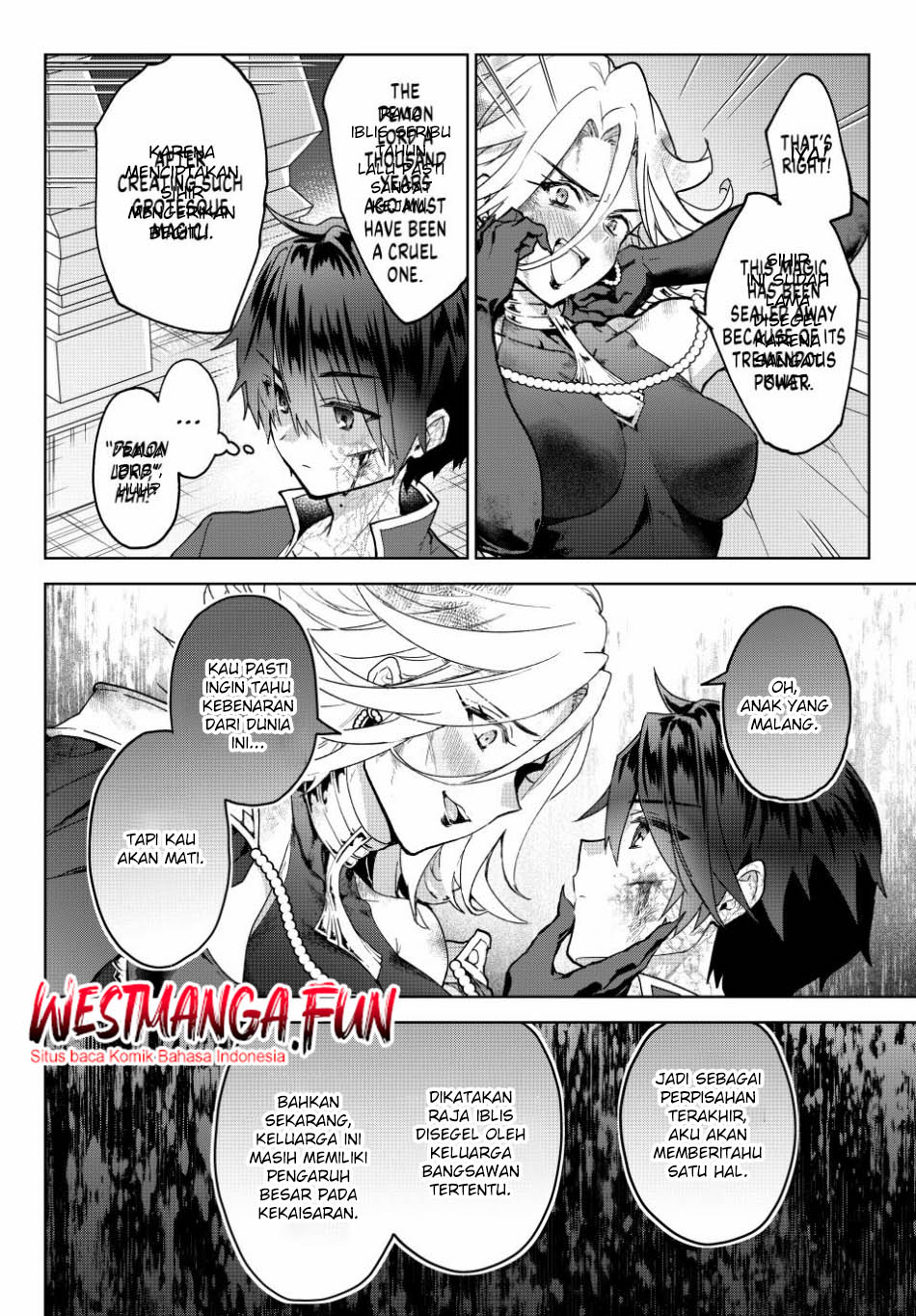 Nishuume Cheat no Tensei Madoushi 〜Saikyou ga 1000-nengo ni Tensei Shitara, Jinsei Yoyū Sugimashita〜 Chapter 19  Inonesia page 7