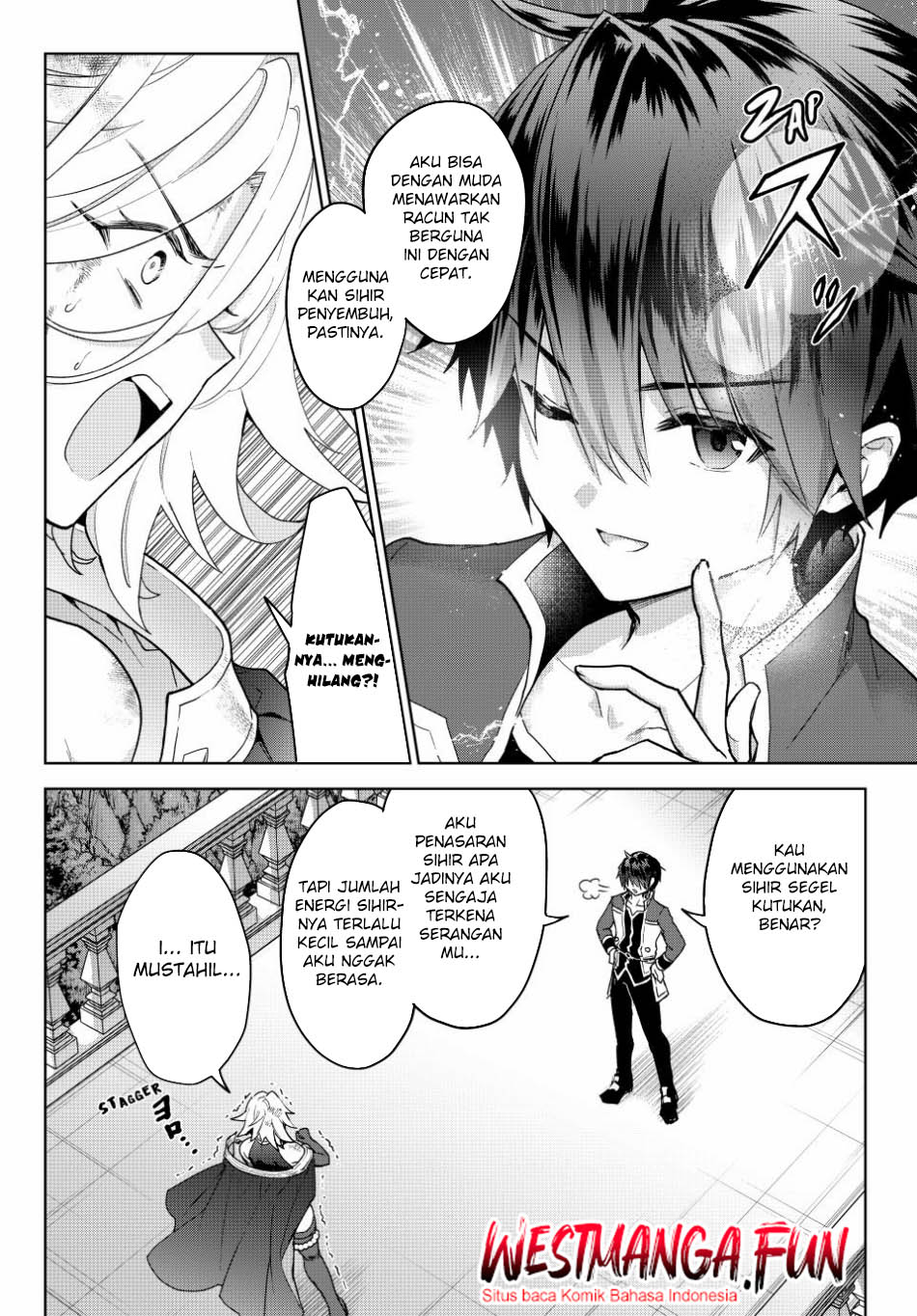 Nishuume Cheat no Tensei Madoushi 〜Saikyou ga 1000-nengo ni Tensei Shitara, Jinsei Yoyū Sugimashita〜 Chapter 19  Inonesia page 9