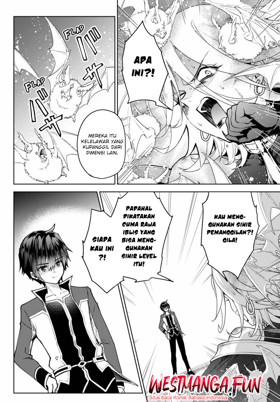 Nishuume Cheat no Tensei Madoushi 〜Saikyou ga 1000-nengo ni Tensei Shitara, Jinsei Yoyū Sugimashita〜 Chapter 19  Inonesia page 11