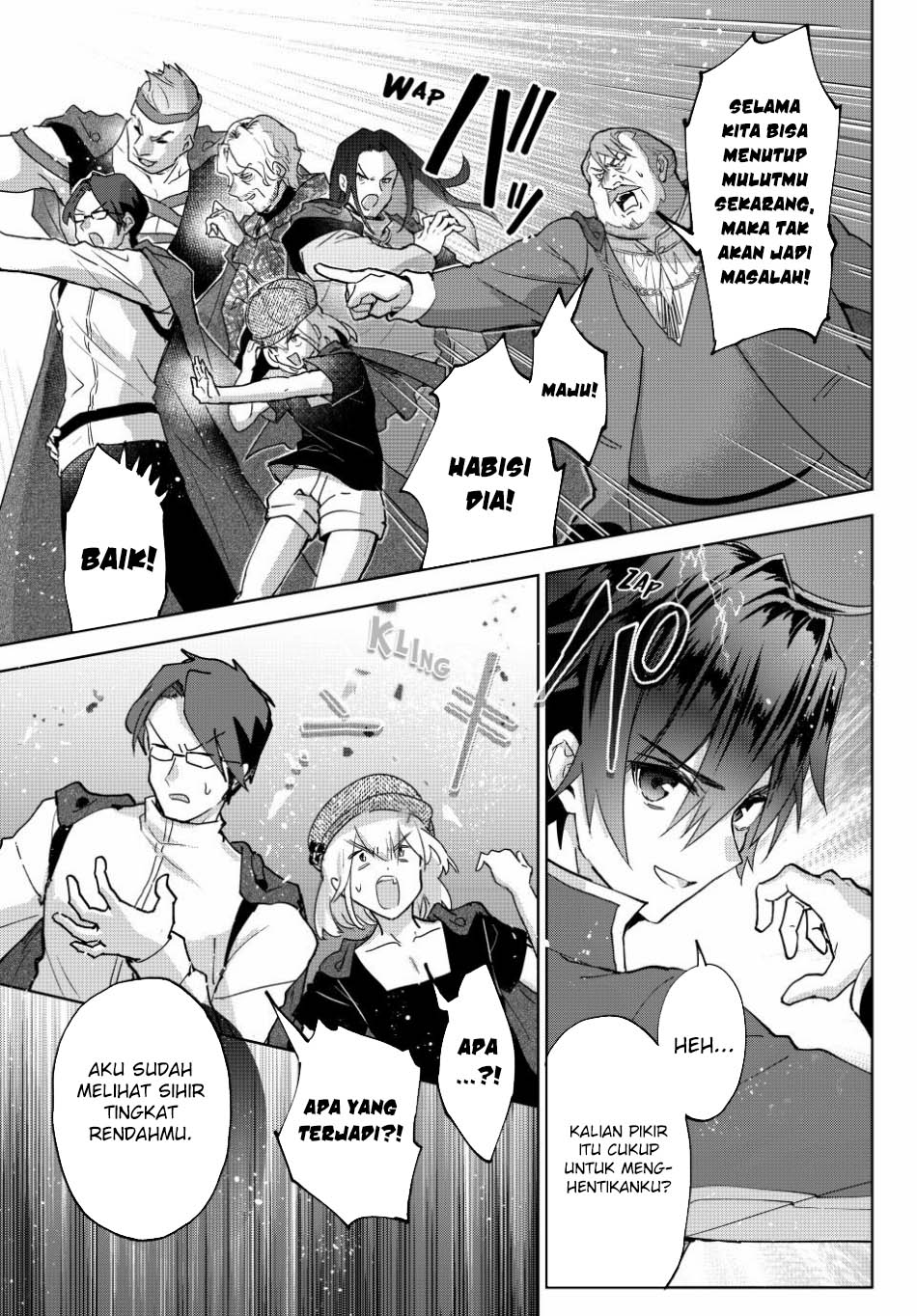 Nishuume Cheat no Tensei Madoushi 〜Saikyou ga 1000-nengo ni Tensei Shitara, Jinsei Yoyū Sugimashita〜 Chapter 19  Inonesia page 19