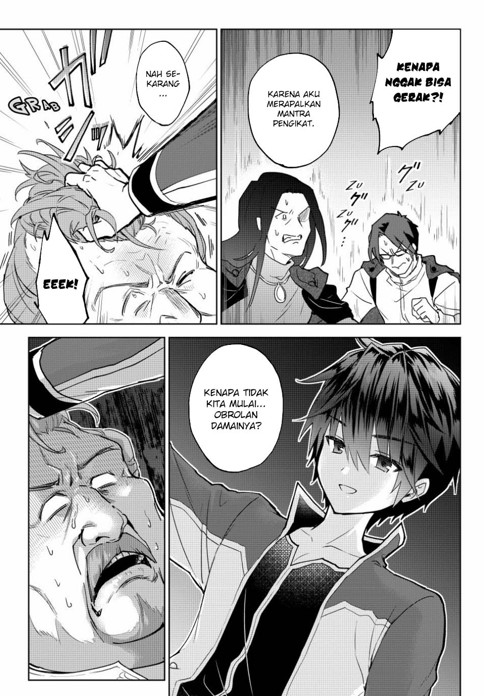 Nishuume Cheat no Tensei Madoushi 〜Saikyou ga 1000-nengo ni Tensei Shitara, Jinsei Yoyū Sugimashita〜 Chapter 19  Inonesia page 21