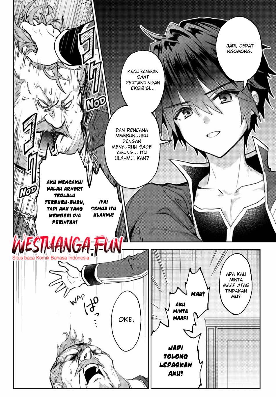 Nishuume Cheat no Tensei Madoushi 〜Saikyou ga 1000-nengo ni Tensei Shitara, Jinsei Yoyū Sugimashita〜 Chapter 19  Inonesia page 26