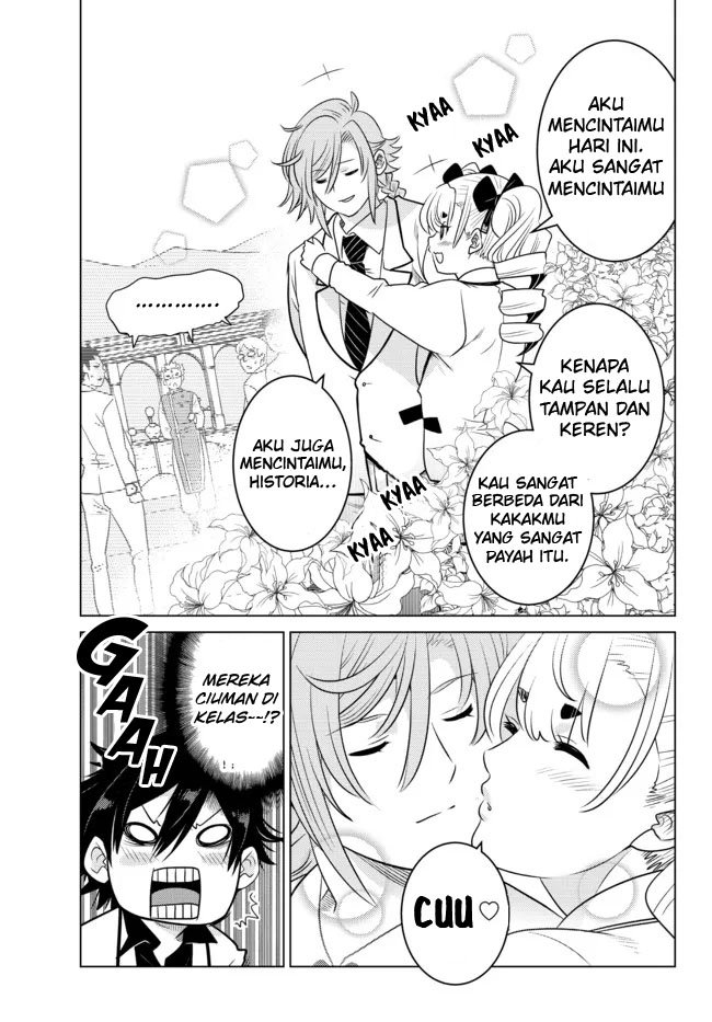 Ochikobore Datta Ani Ga Jitsuha Saikyou: Shijou Saikyou No Yuusha Wa Tensei-shi, Gakuen De Mujikaku Ni Musou Suru Chapter 2.2 page 5