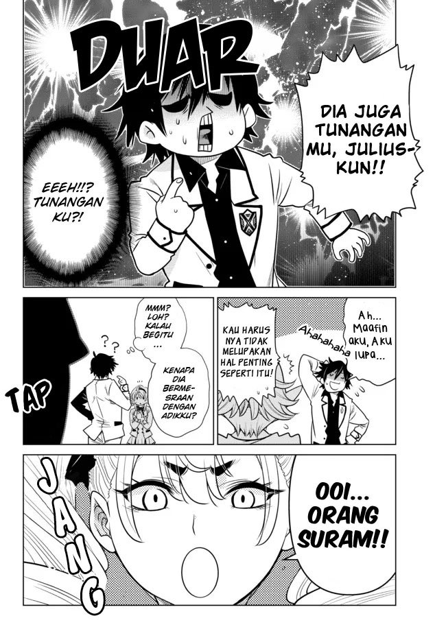 Ochikobore Datta Ani Ga Jitsuha Saikyou: Shijou Saikyou No Yuusha Wa Tensei-shi, Gakuen De Mujikaku Ni Musou Suru Chapter 2.2 page 8