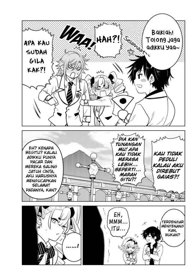 Ochikobore Datta Ani Ga Jitsuha Saikyou: Shijou Saikyou No Yuusha Wa Tensei-shi, Gakuen De Mujikaku Ni Musou Suru Chapter 2.3 page 1