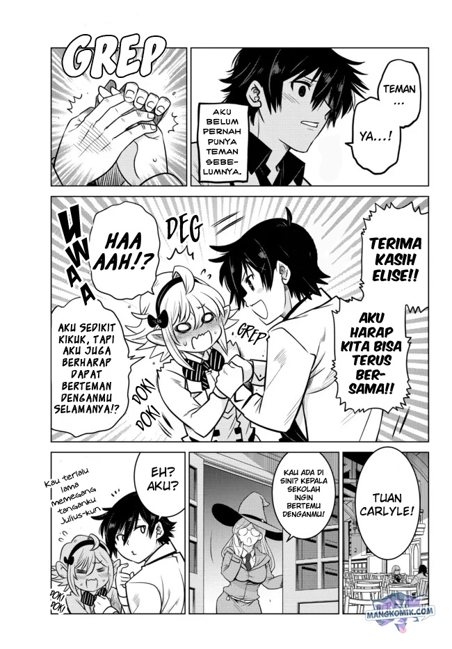 Ochikobore Datta Ani Ga Jitsuha Saikyou: Shijou Saikyou No Yuusha Wa Tensei-shi, Gakuen De Mujikaku Ni Musou Suru Chapter 5 page 23