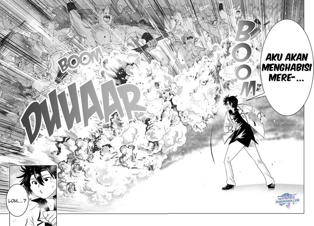 Ochikobore Datta Ani Ga Jitsuha Saikyou: Shijou Saikyou No Yuusha Wa Tensei-shi, Gakuen De Mujikaku Ni Musou Suru Chapter 5 page 38