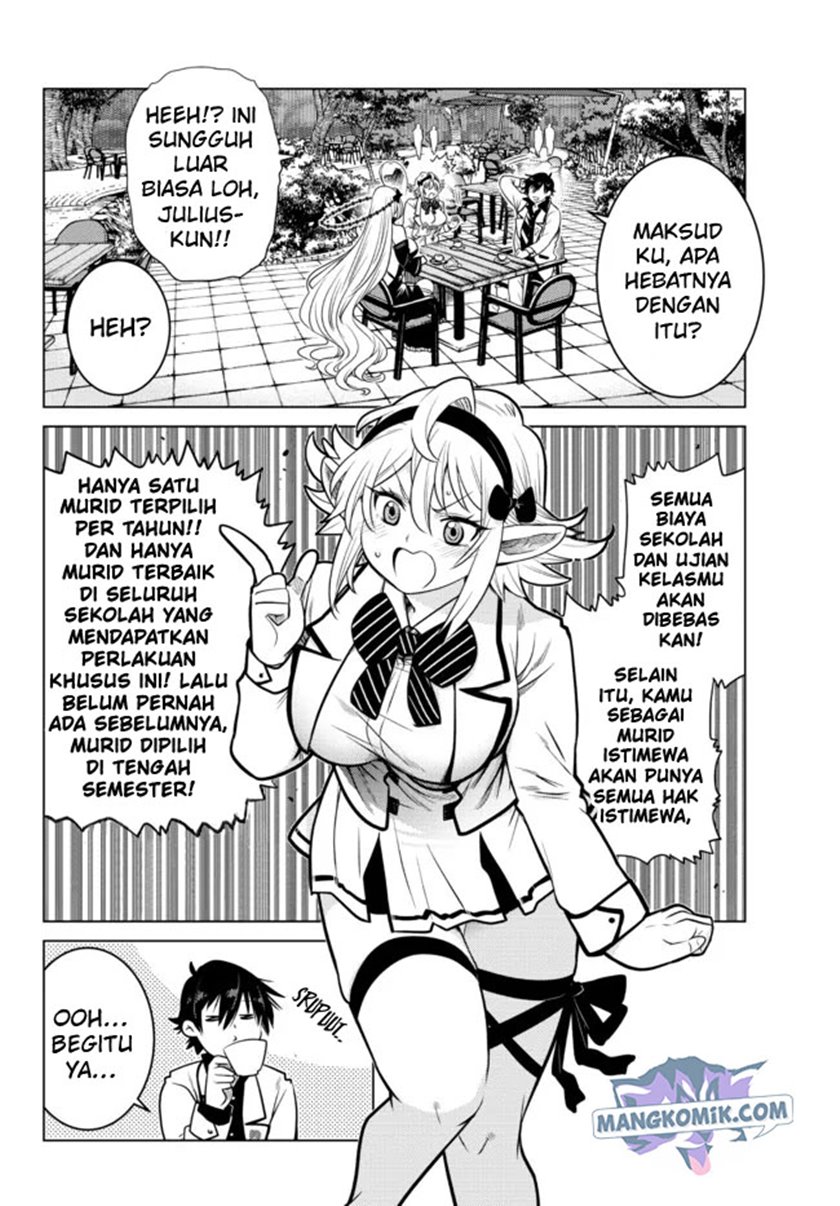Ochikobore Datta Ani Ga Jitsuha Saikyou: Shijou Saikyou No Yuusha Wa Tensei-shi, Gakuen De Mujikaku Ni Musou Suru Chapter 6 page 19