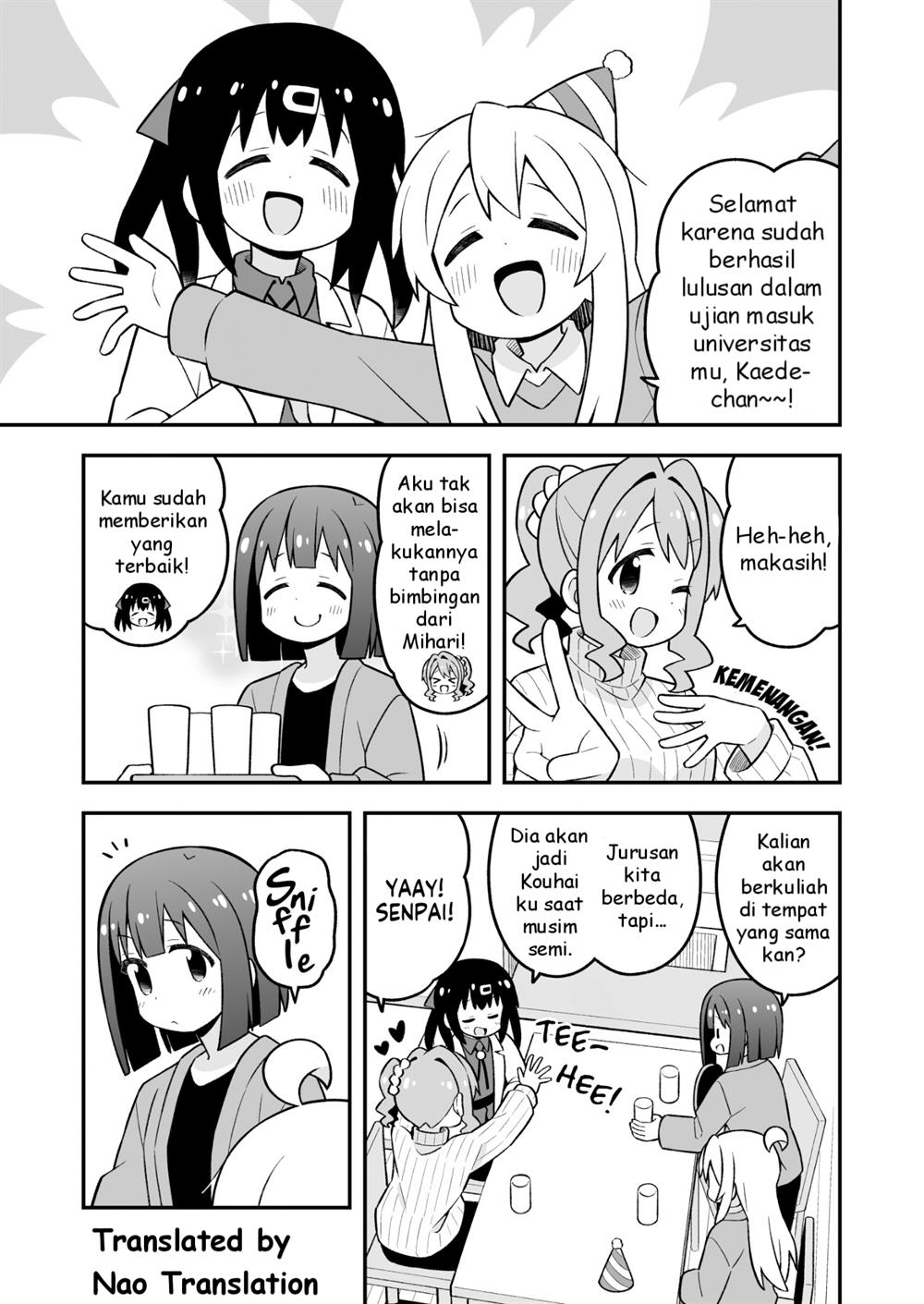 Onii-chan wa Oshimai Chapter 90 page 3
