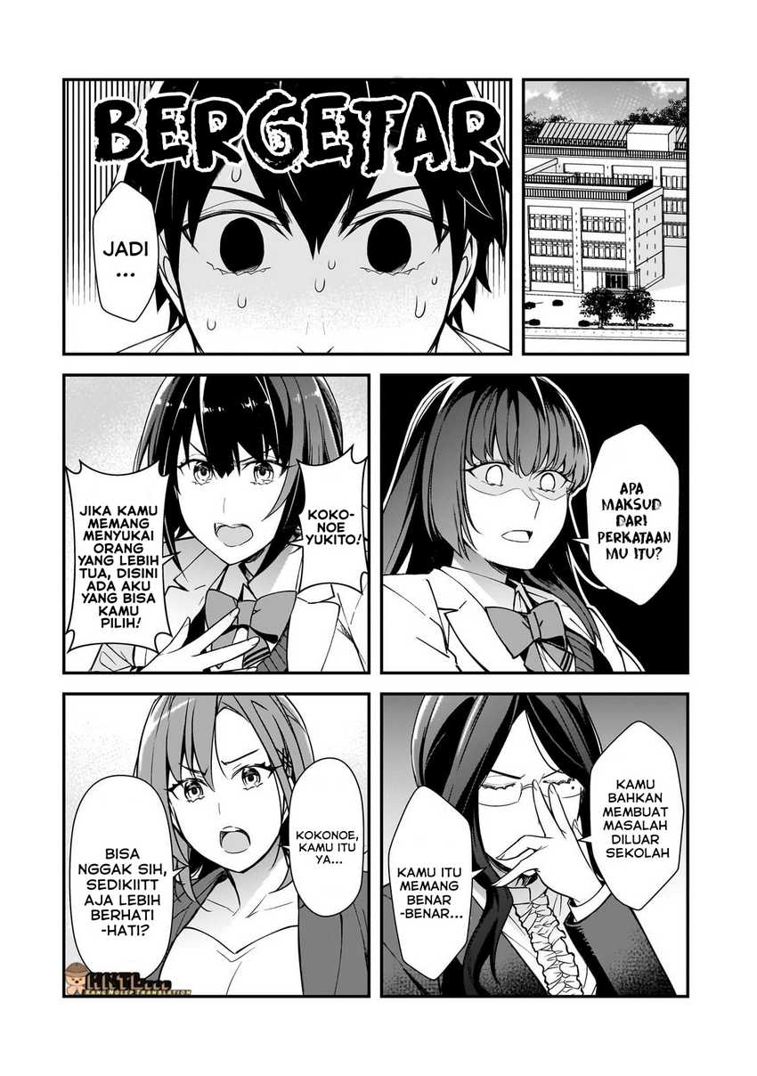 Ore ni Trauma wo Ataeta Joshi-tachi ga Chirachira Mitekuru kedo, Zannen desu ga Teokure desu Chapter 19.2 page 6