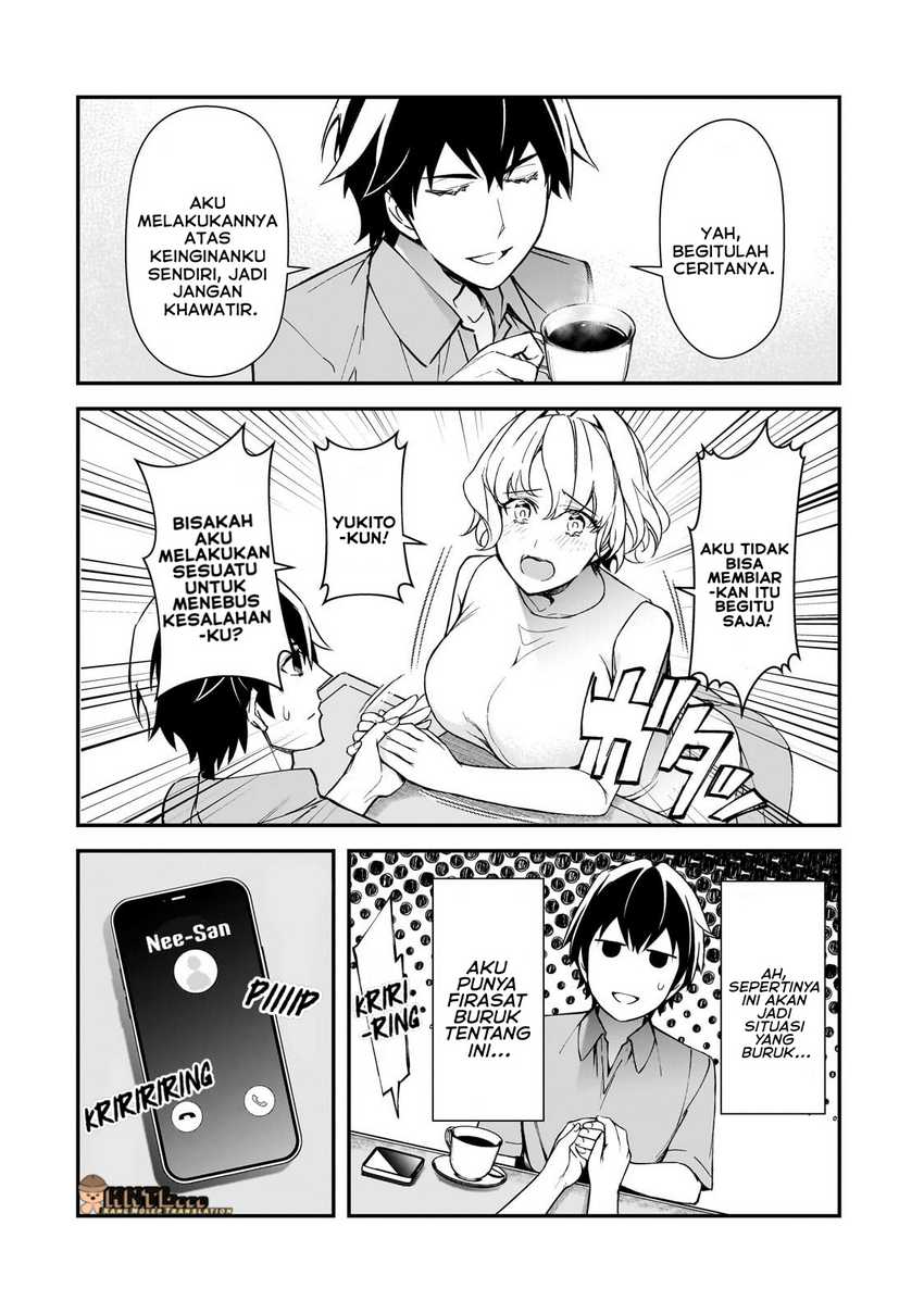 Ore ni Trauma wo Ataeta Joshi-tachi ga Chirachira Mitekuru kedo, Zannen desu ga Teokure desu Chapter 19.3 page 9