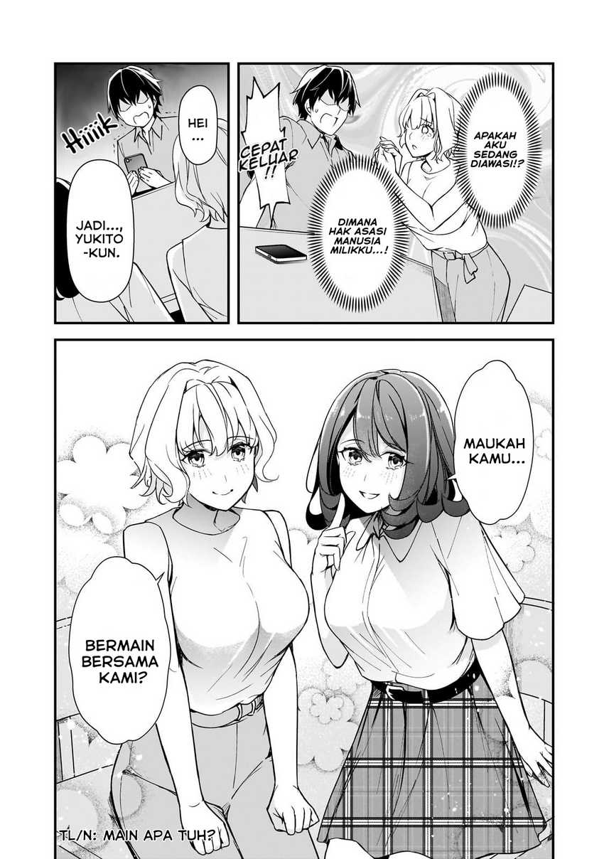 Ore ni Trauma wo Ataeta Joshi-tachi ga Chirachira Mitekuru kedo, Zannen desu ga Teokure desu Chapter 19.3 page 10