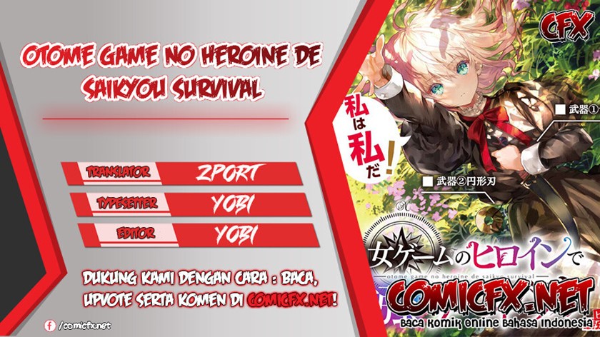 Otome Game No Heroine De Saikyou Survival Chapter 10.2 page 0