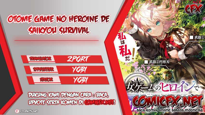 Otome Game No Heroine De Saikyou Survival Chapter 8 page 0