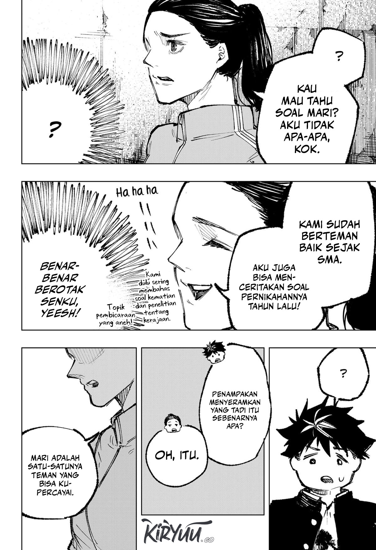 Oversleeping Takahashi Chapter 8 page 14