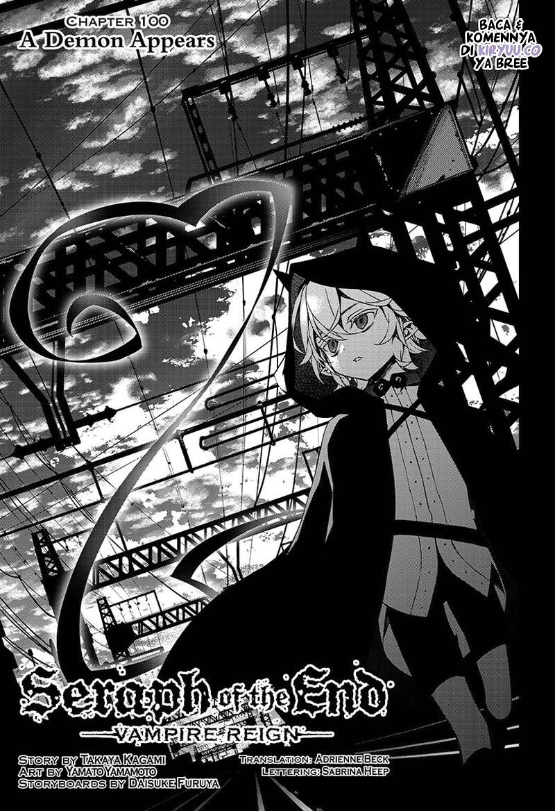 Owari no Seraph Chapter 100 page 1