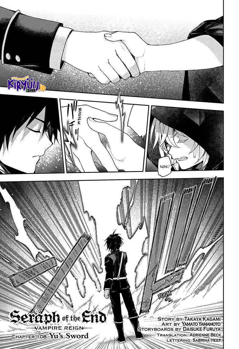 Owari no Seraph Chapter 108 page 1