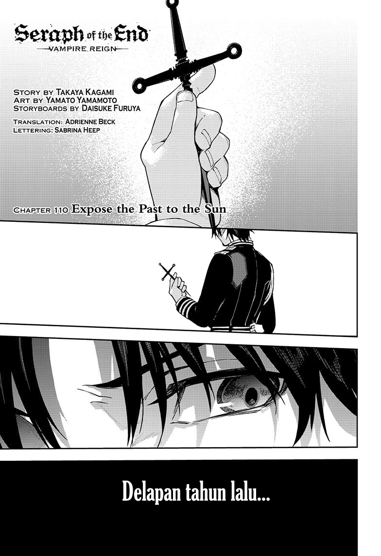 Owari no Seraph Chapter 110 page 1