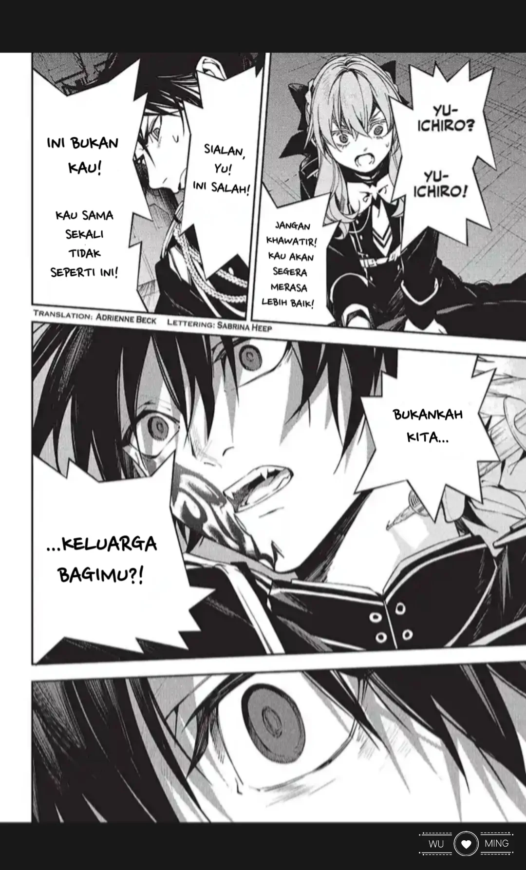 Owari no Seraph Chapter 118 page 1