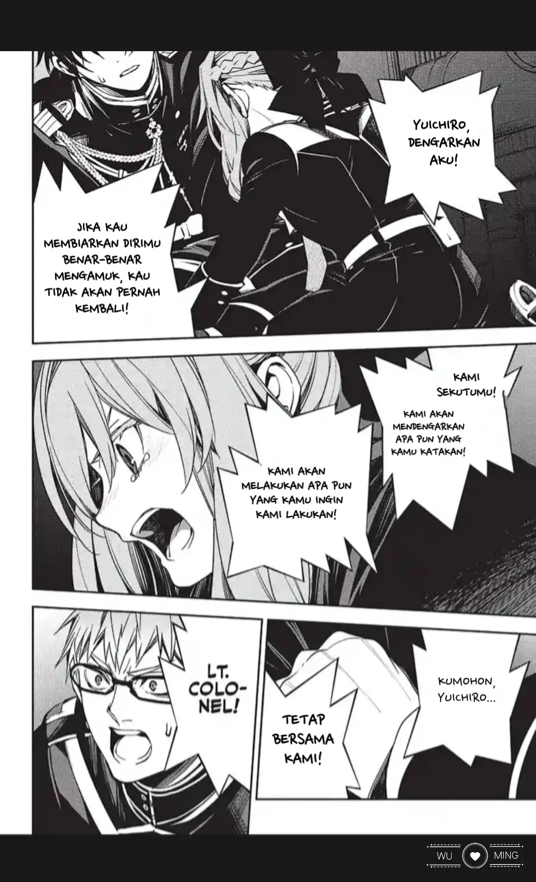Owari no Seraph Chapter 118 page 17